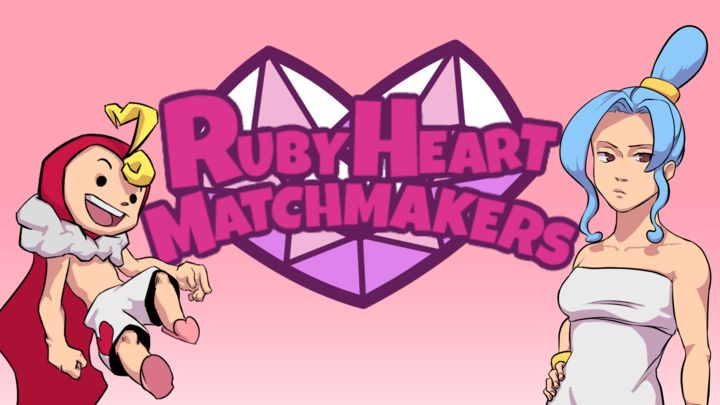 Front Cover for Ruby Heart Matchmakers (Browser) (Newgrounds.com release)
