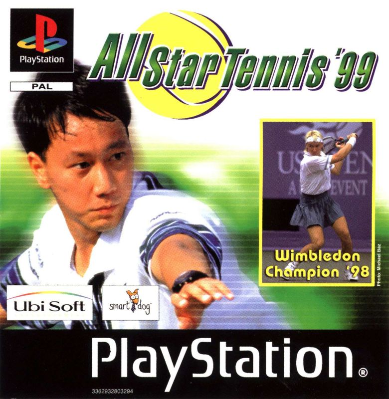 Front Cover for All Star Tennis '99 (PlayStation)