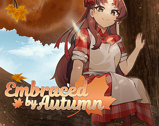Front Cover for Embraced by Autumn (Linux and Windows) (itch.io release)