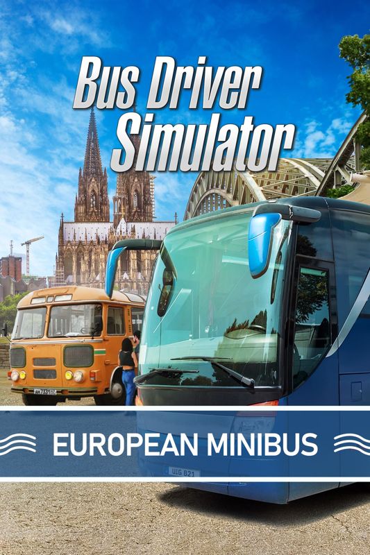 Front Cover for Bus Driver Simulator 19: European Minibus (Windows Apps and Xbox One and Xbox Series) (download release)