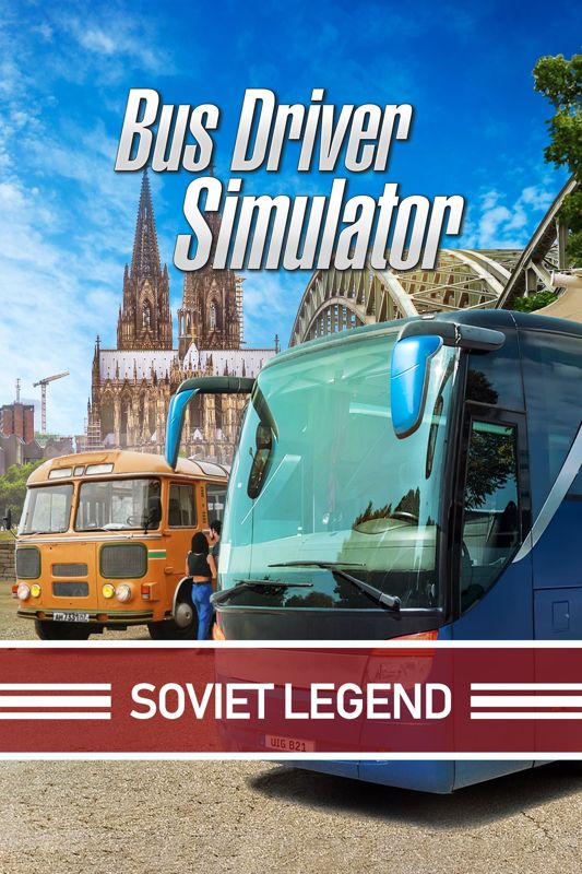 Bus Driver Simulator 19: Soviet Legend cover or packaging material ...