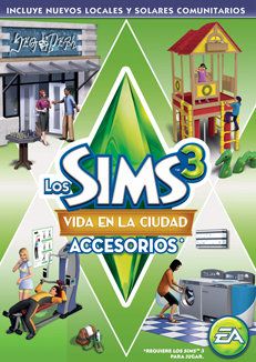Front Cover for The Sims 3: Town Life Stuff (Macintosh and Windows) (Origin release)