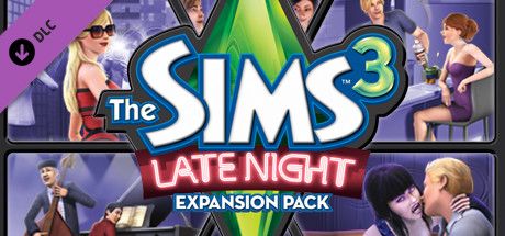 Front Cover for The Sims 3: Late Night (Windows) (Steam release)