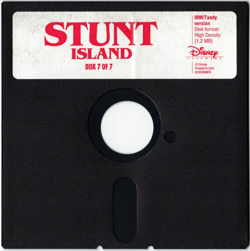 Media for Stunt Island (DOS): Disk 7