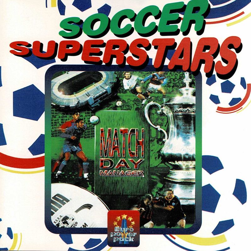 Front Cover for Match Day Manager (DOS) (Soccer Superstars release)