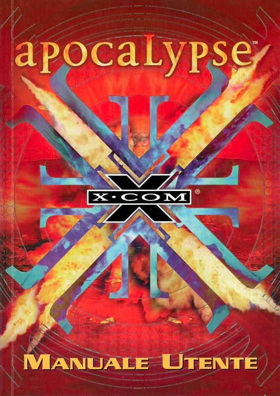 Manual for X-COM: Apocalypse (DOS): Front