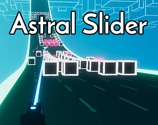 Front Cover for Astral Slider (Linux and Macintosh and Quest and Windows) (itch.io download release)