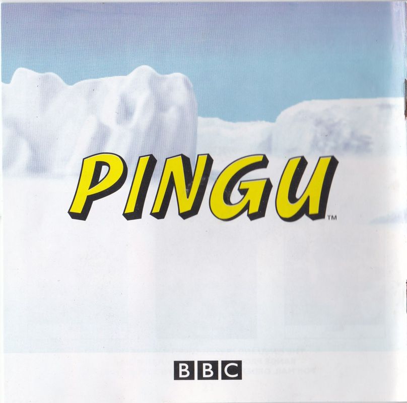 Inside Cover for Pingu and Friends (Macintosh and Windows): Left