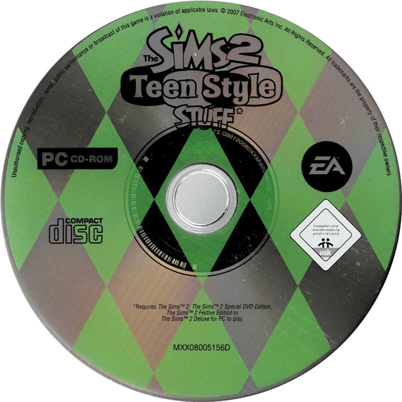 Media for The Sims 2: Teen Style Stuff (Windows)