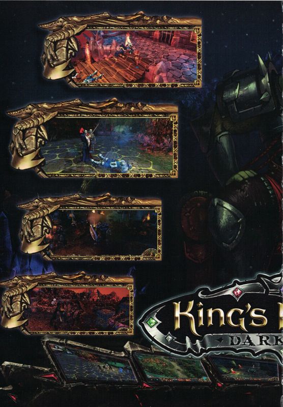 Inside Cover for King's Bounty: Dark Side - Premium Edition (Windows) ( Peter Games Classics release): Left Flap