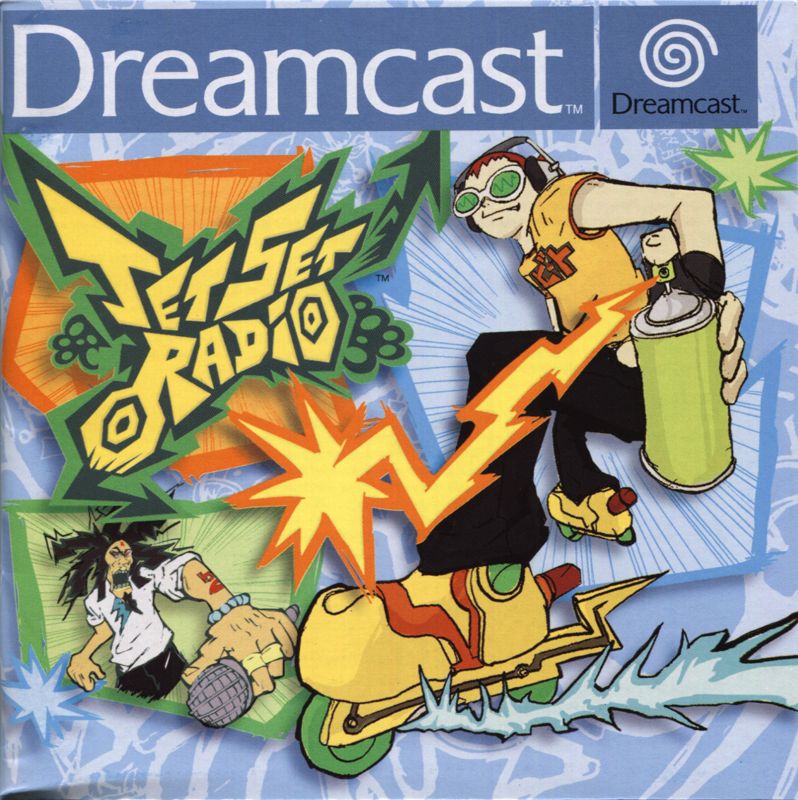 Manual for Jet Grind Radio (Dreamcast): Front