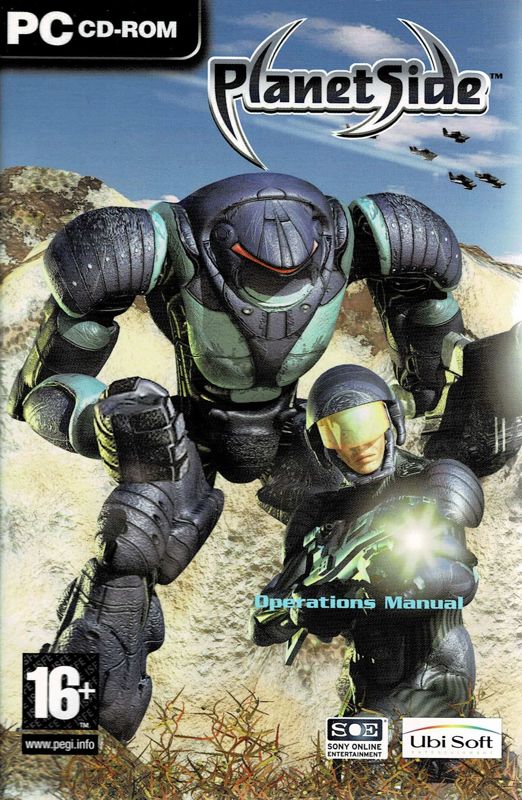 Manual for PlanetSide (Windows): Front