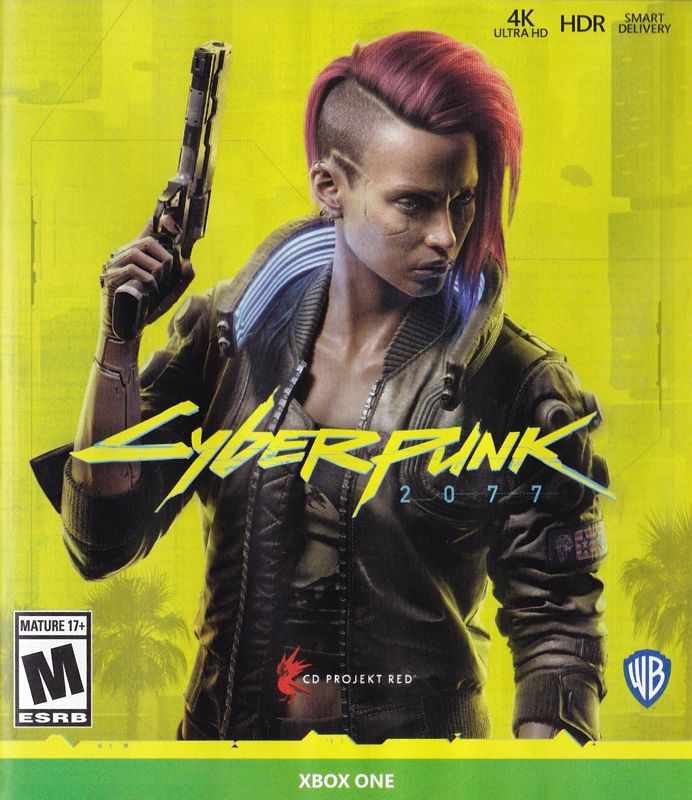 Inside Cover for Cyberpunk 2077 (Xbox One): Front Cover - Female V