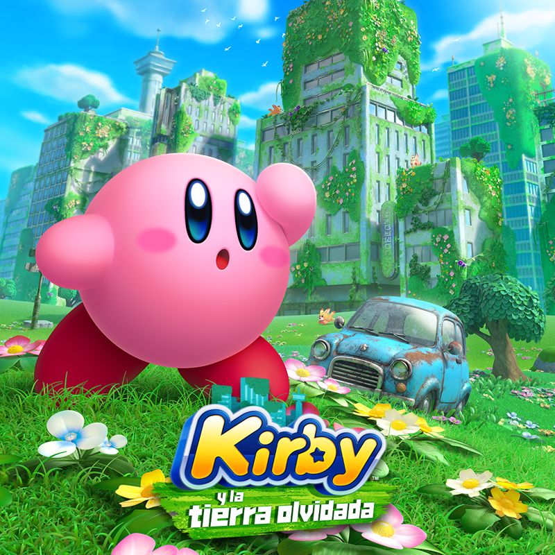 Front Cover for Kirby and the Forgotten Land (Nintendo Switch) (download release)