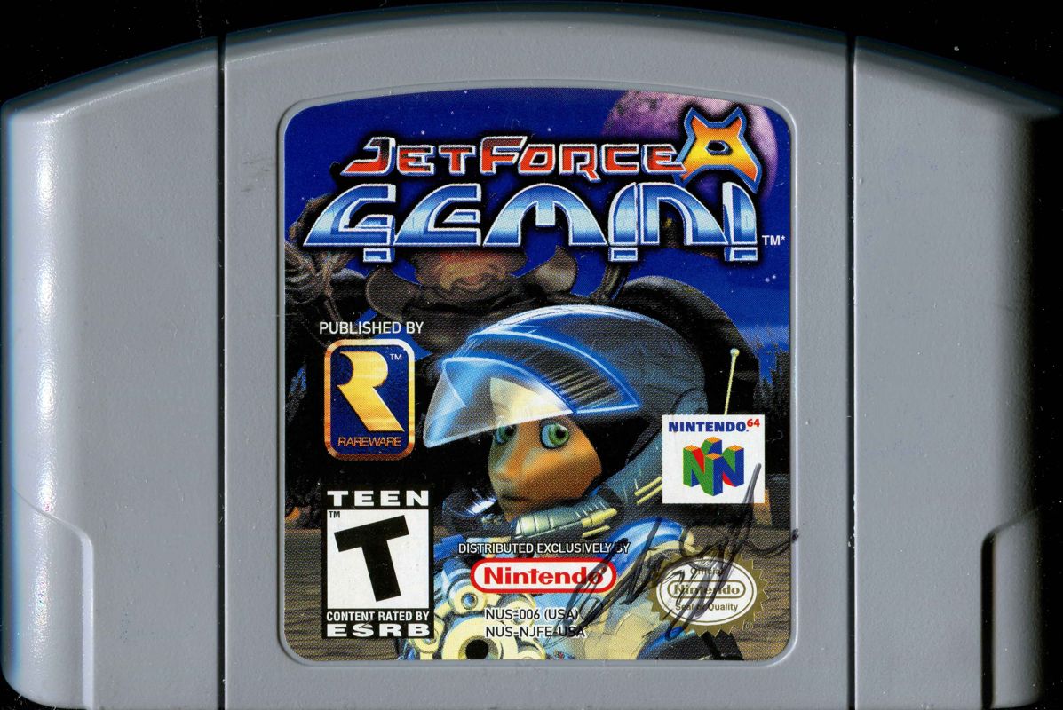 Media for Jet Force Gemini (Nintendo 64): Front