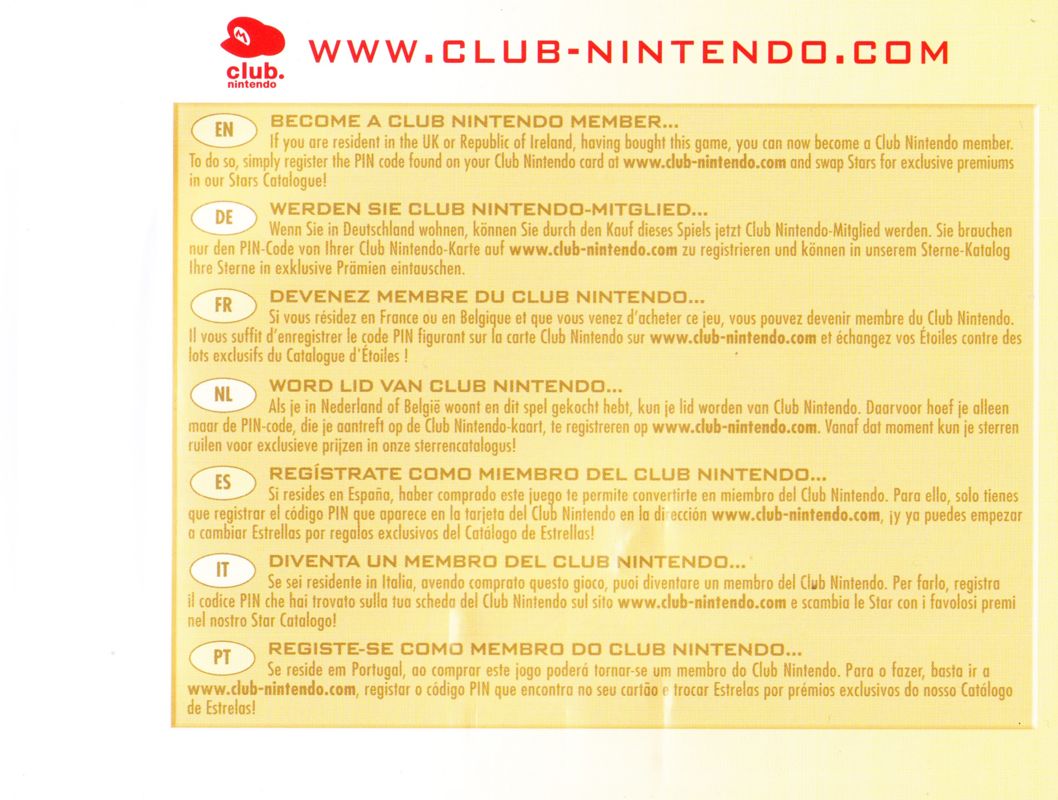 Inside Cover for Golden Sun: Dark Dawn (Nintendo DS): Right