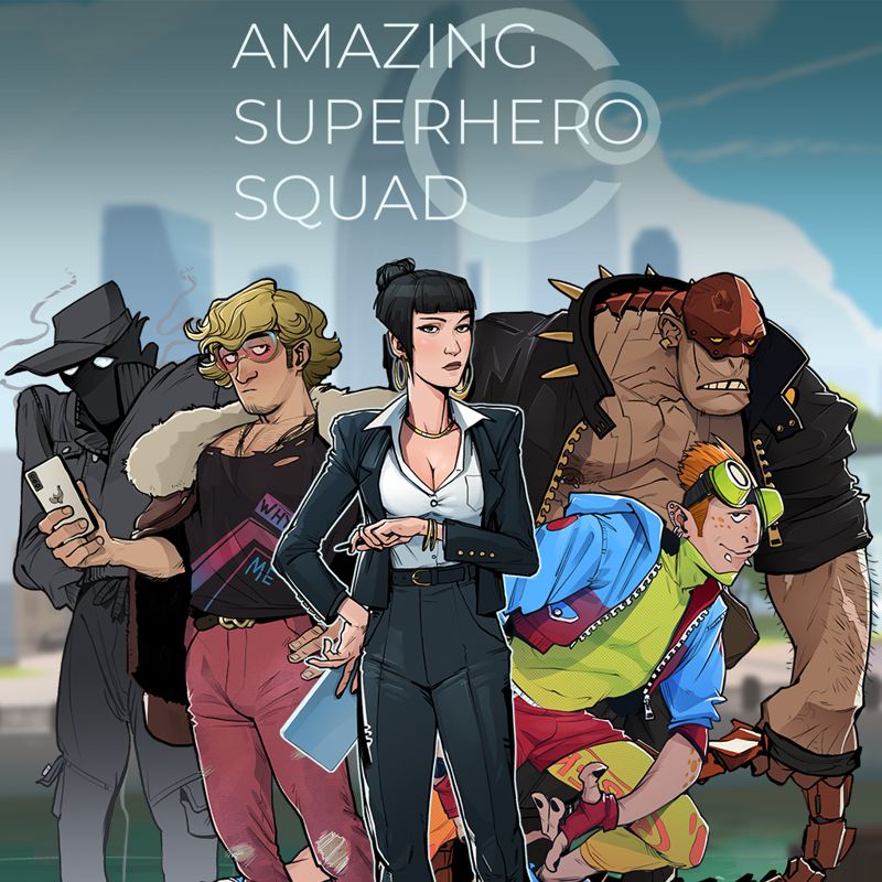 Front Cover for Amazing Superhero Squad (Nintendo Switch) (download release)