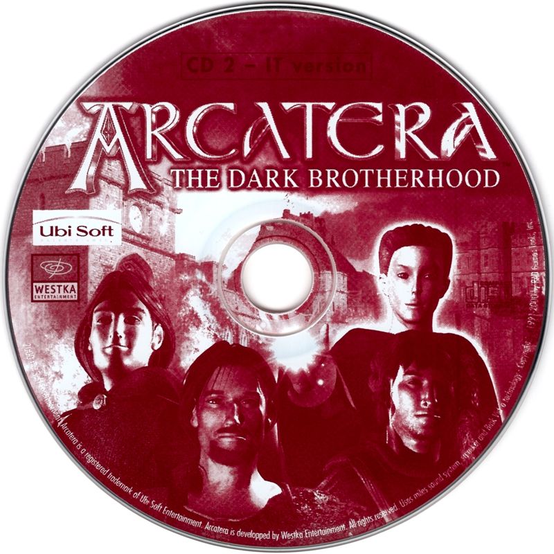 Media for Arcatera: The Dark Brotherhood (Windows): Disc 2