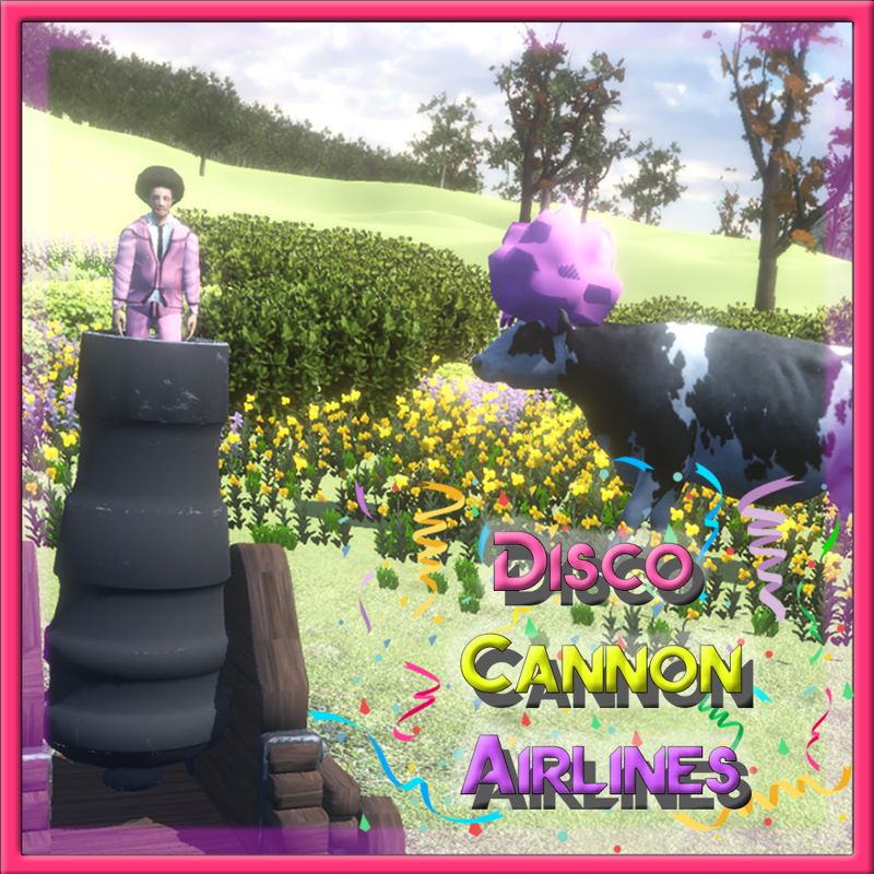 Front Cover for Disco Cannon Airlines (Nintendo Switch) (download release)
