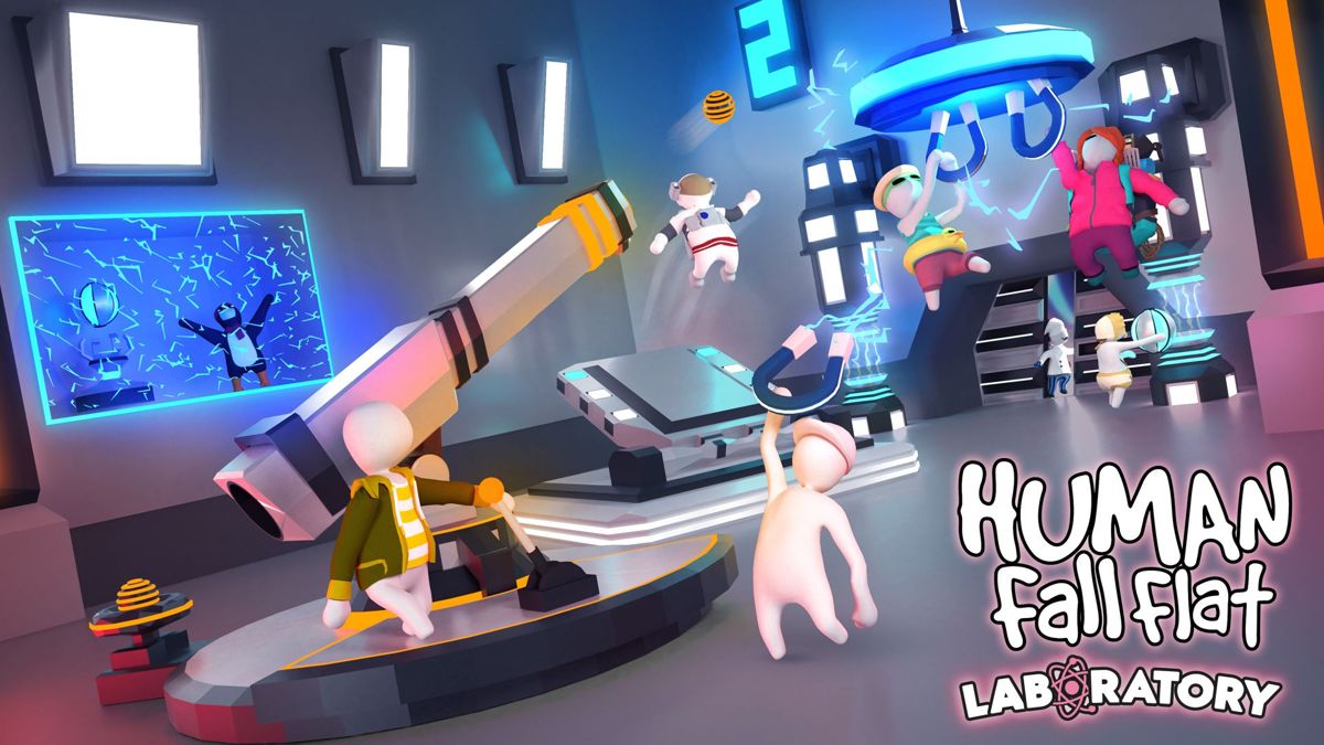 Front Cover for Human: Fall Flat (Nintendo Switch) (download release): Laboratory update