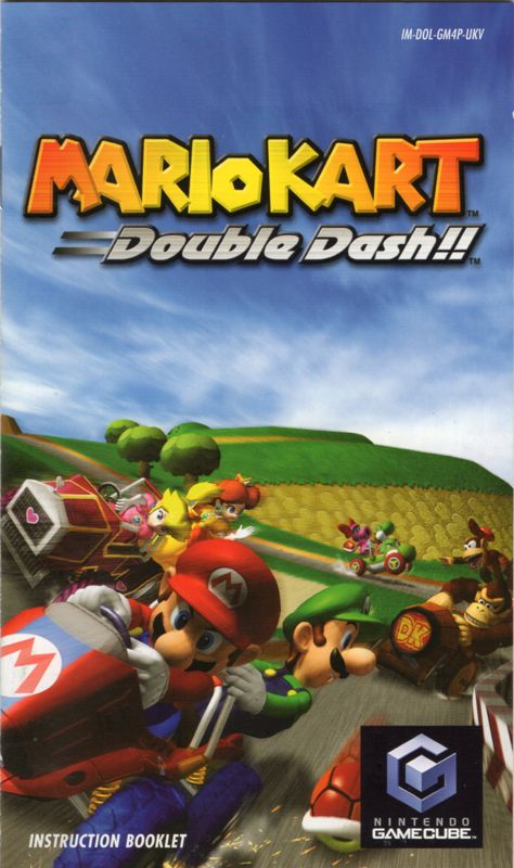 Manual for Mario Kart: Double Dash!! (GameCube): Front
