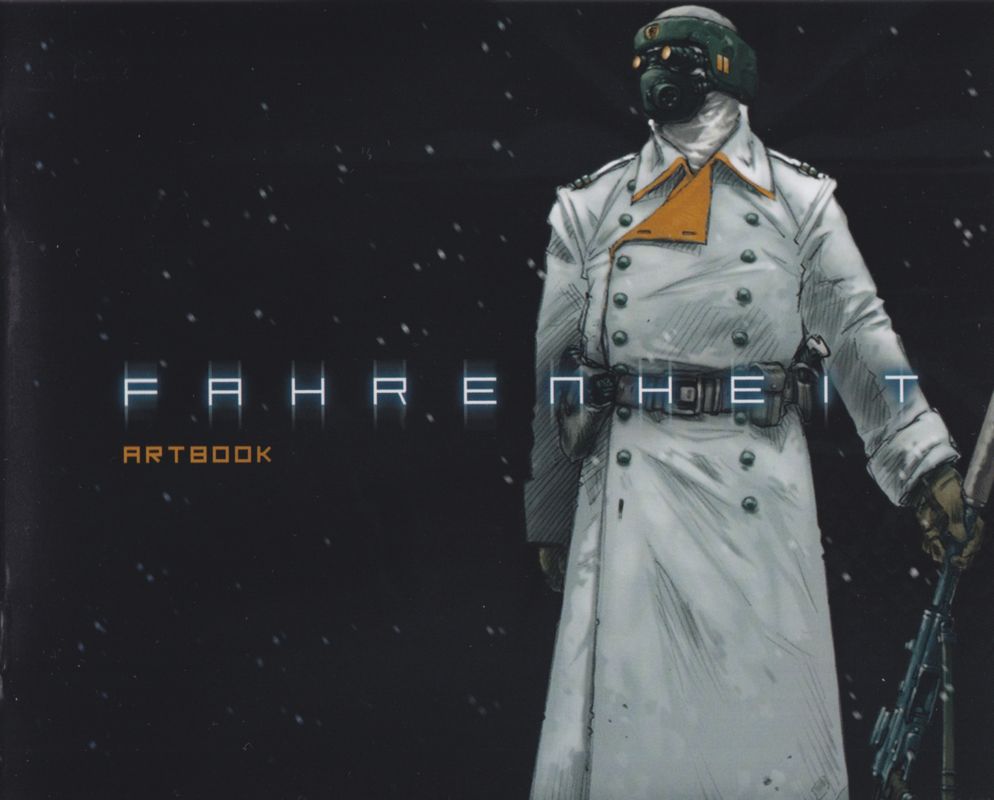 Extras for Fahrenheit: 15th Anniversary Edition (PlayStation 4): Art Book - Front