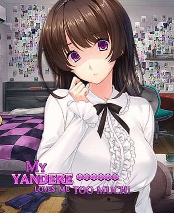 Front Cover for My Yandere Sister loves me too much! (Windows) (Nutaku download release)