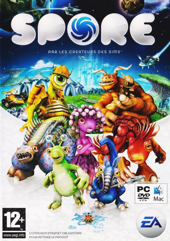 Front Cover for Spore (Macintosh and Windows)