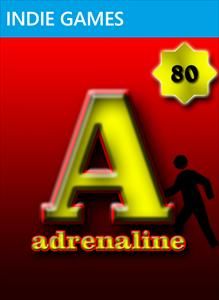 Front Cover for Adrenaline (Xbox 360) (XNA Indie release): 2nd version