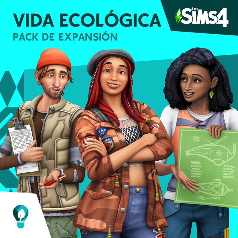 Front Cover for The Sims 4: Eco Lifestyle (PlayStation 4) (download release)