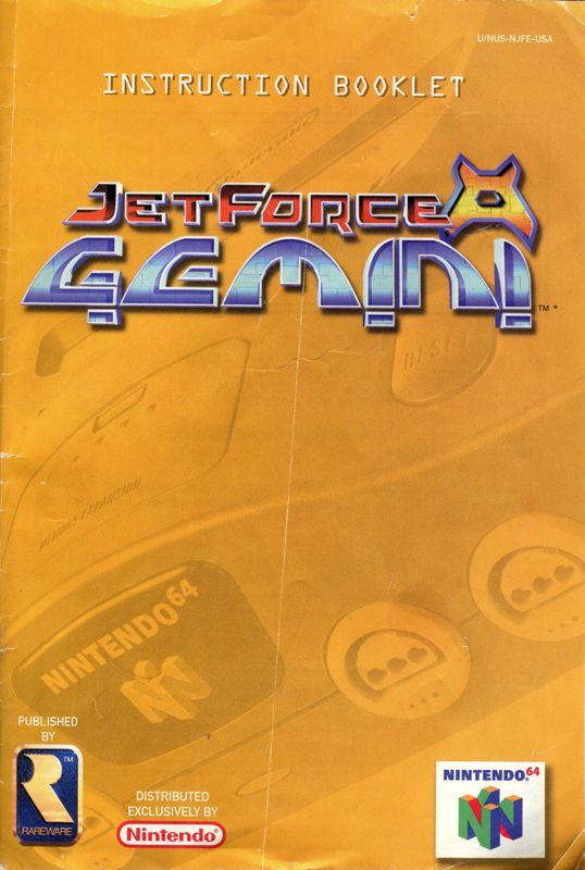 Jet Force Gemini cover or packaging material MobyGames