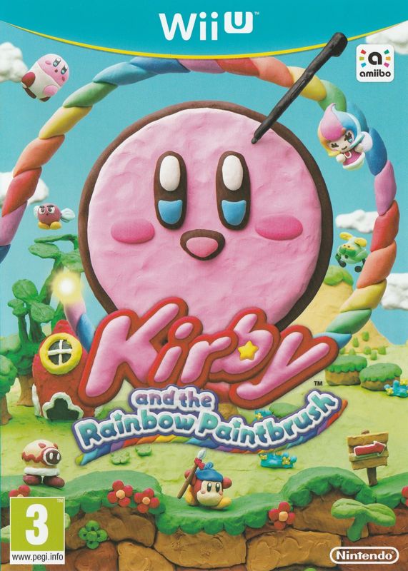 Kirby and the Rainbow Curse cover or packaging material - MobyGames