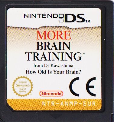 Media for Brain Age²: More Training in Minutes a Day! (Nintendo DS): Front