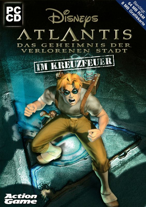 Front Cover for Disney's Atlantis: The Lost Empire - Trial by Fire (Windows)
