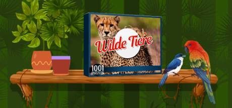 Front Cover for 1001 Jigsaw: Wild Animals (Windows) (Steam release): German version