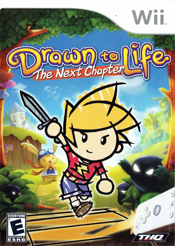 Front Cover for Drawn to Life: The Next Chapter (Wii)