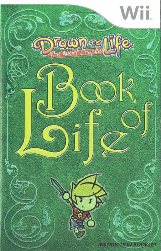 Manual for Drawn to Life: The Next Chapter (Wii): Front