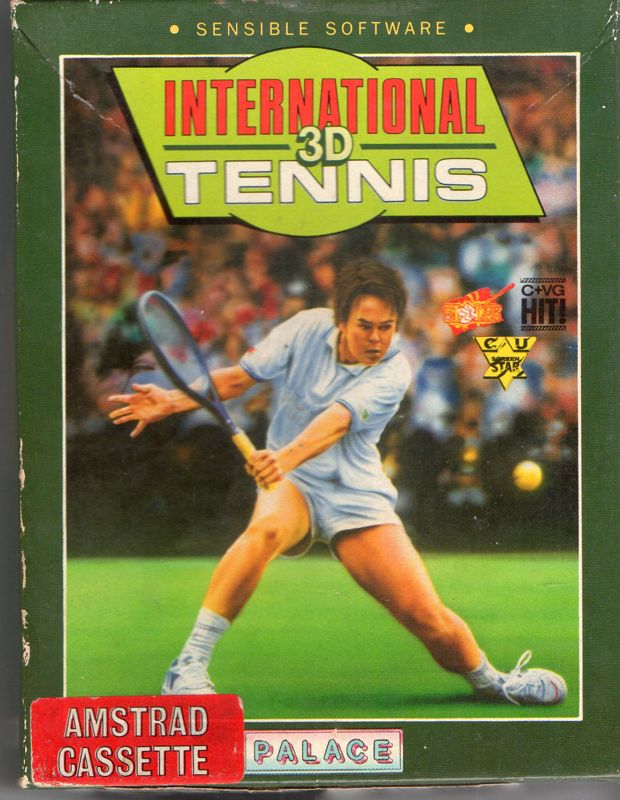 Front Cover for International 3D Tennis (Amstrad CPC)