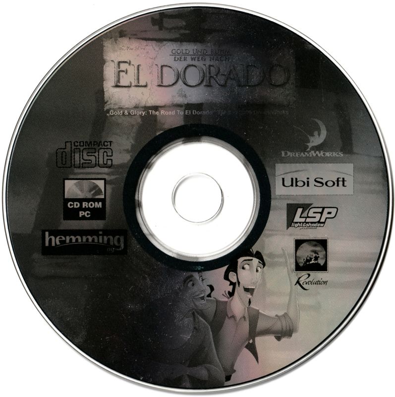Media for Gold and Glory: The Road to El Dorado (Windows)