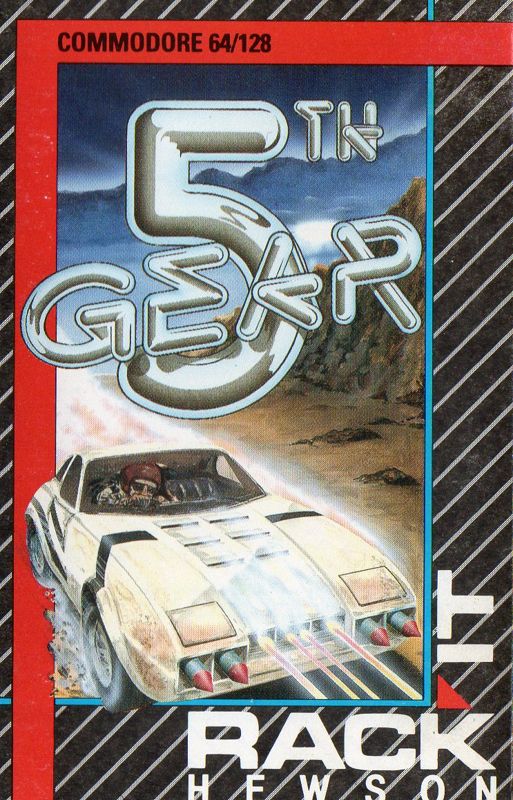 Front Cover for 5th Gear (Commodore 64)