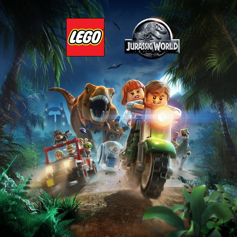Front Cover for LEGO Jurassic World (PlayStation 4) (PSN (SEN) release)