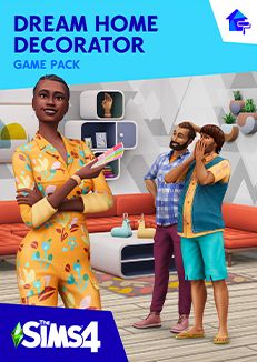 Front Cover for The Sims 4: Dream Home Decorator Game Pack (Macintosh and Windows) (Origin release)