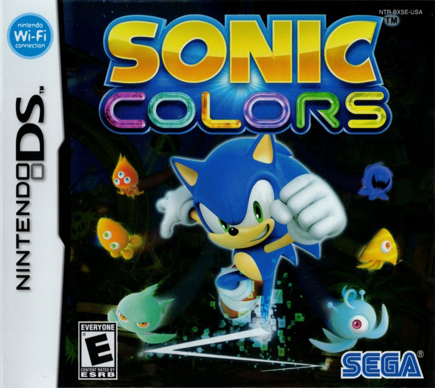 Sonic Colors The Video Game Nintendo DS 2010 in Original Case No Manual  Rated E 