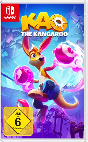Front Cover for Kao the Kangaroo (Nintendo Switch) (download release)