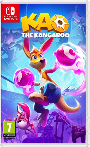 Front Cover for Kao the Kangaroo (Nintendo Switch) (download release)