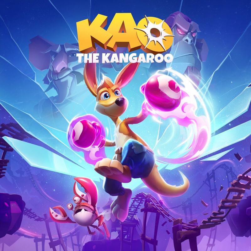 Front Cover for Kao the Kangaroo (PlayStation 4 and PlayStation 5) (download release)