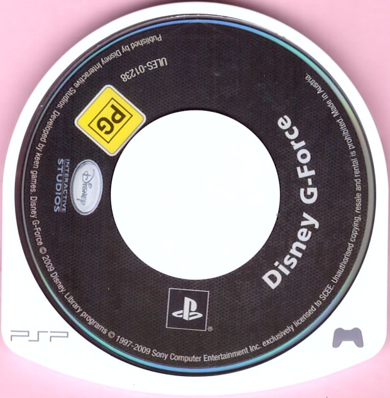 Media for Disney G-Force (PSP)