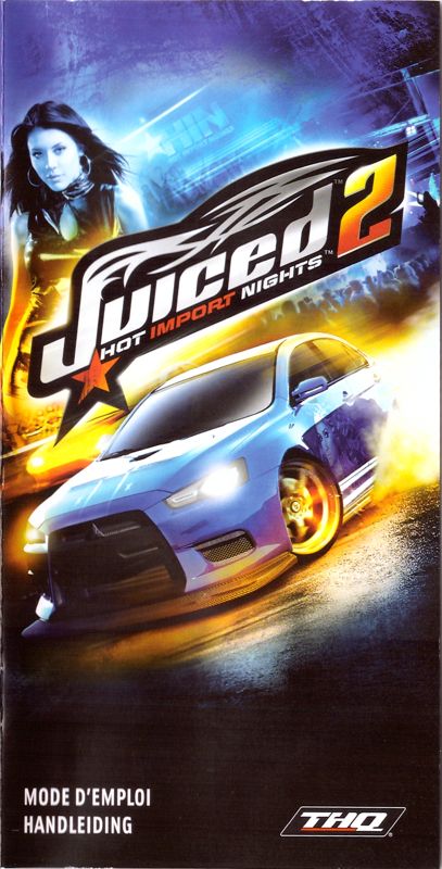 Manual for Juiced 2: Hot Import Nights (PSP) (PSP Essentials release): Front