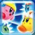 Front Cover for Kirby Fighters Deluxe (Nintendo 3DS) (download release)