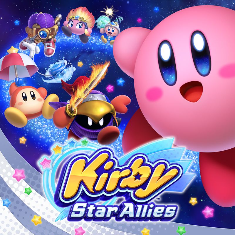 Front Cover for Kirby Star Allies (Nintendo Switch) (download release)